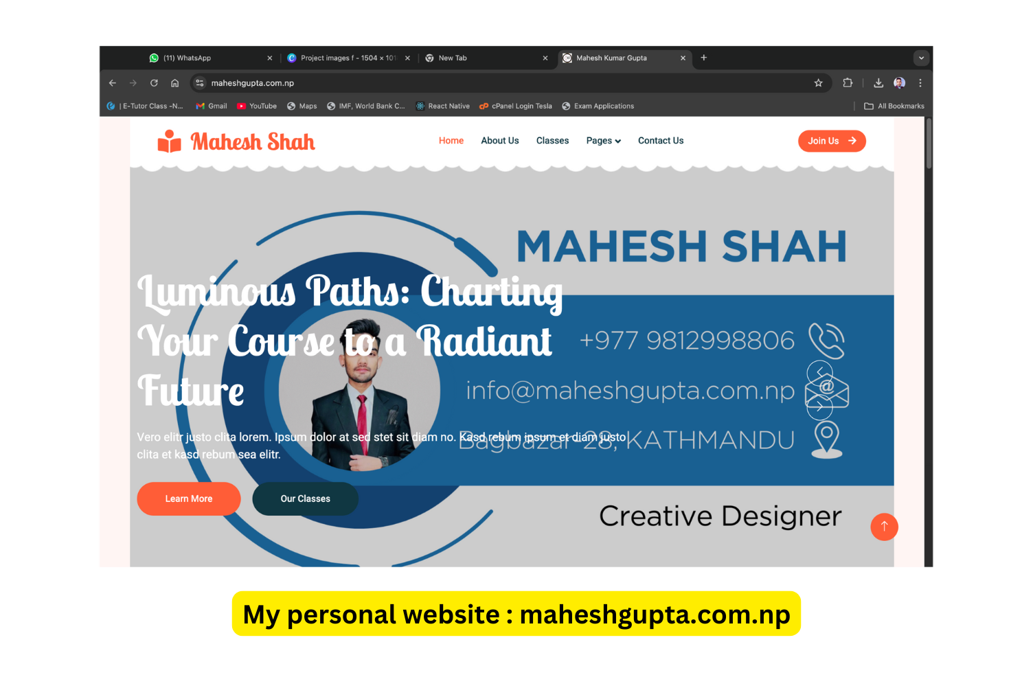 Portfolio Website